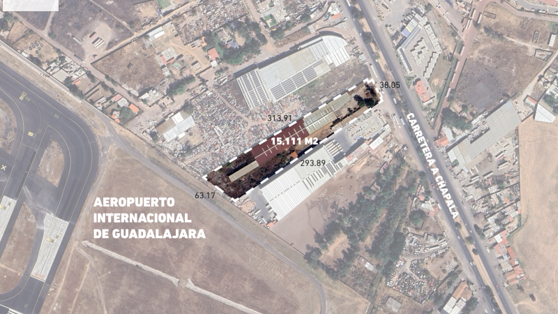 OPORTUNIDAD INDUSTRIAL JUNTO AL AEROPUERTO DE GUADALAJARA